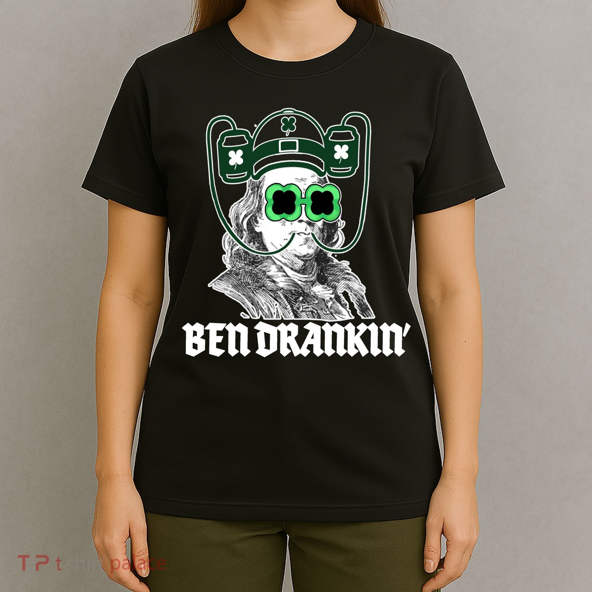 Ben Drankin Benjamin Franklin St Patricks Day T-Shirt