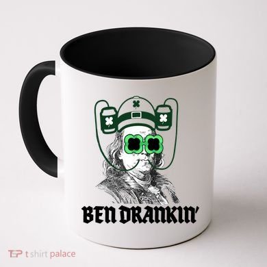 Ben Drankin Benjamin Franklin St Patricks Day Coffee Mug