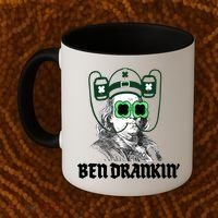 Ben Drankin Benjamin Franklin St Patricks Day Coffee Mug thumb 2