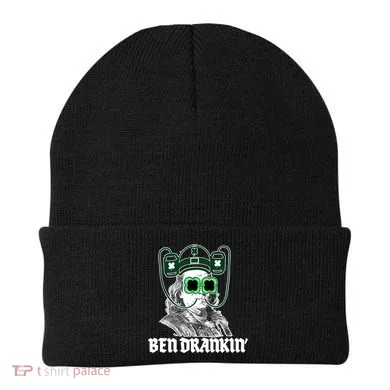 Ben Drankin Benjamin Franklin St Patricks Day Beanie