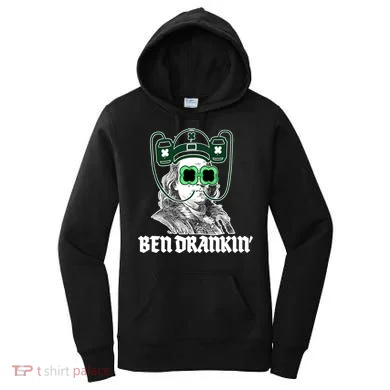 Ben Drankin Benjamin Franklin St Patricks Day Women's Hoodie