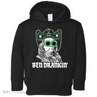 Ben Drankin Benjamin Franklin St Patricks Day Toddler Hoodie thumb 0