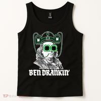 Ben Drankin Benjamin Franklin St Patricks Day Tank Top thumb 2