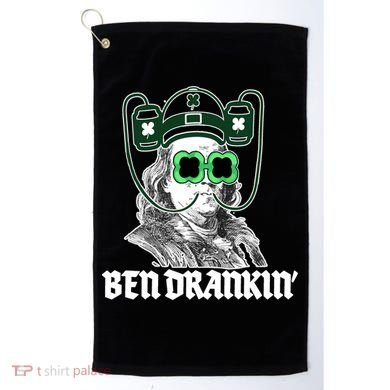 Ben Drankin Benjamin Franklin St Patricks Day Golf Towel