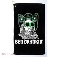 Ben Drankin Benjamin Franklin St Patricks Day Golf Towel thumb 0