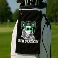 Ben Drankin Benjamin Franklin St Patricks Day Golf Towel thumb 2