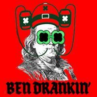 Ben Drankin Benjamin Franklin St Patricks Day Santa Hat thumb 1