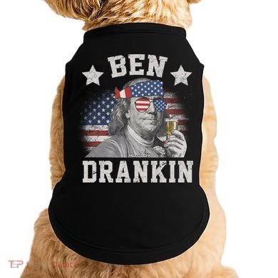 Ben Drankin Party Vintage USA Doggie Tank
