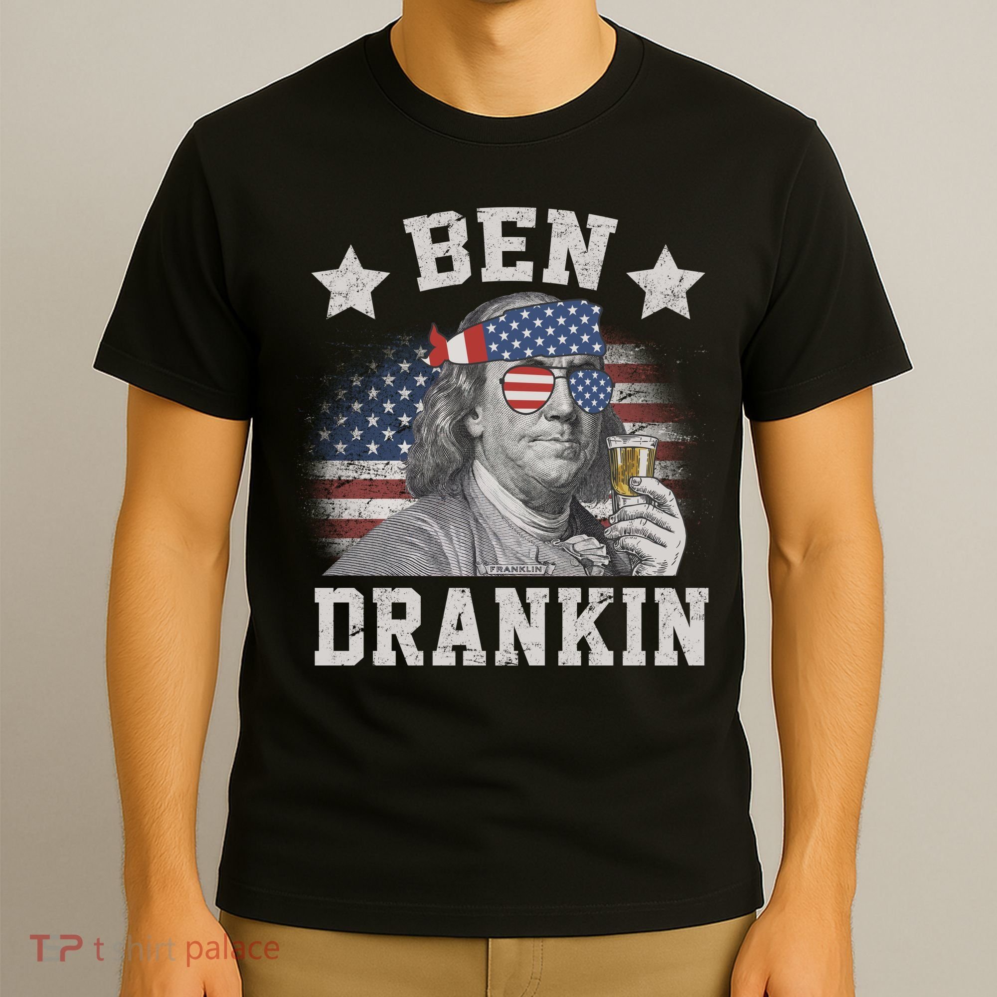 Ben Drankin Party Vintage USA T-Shirt