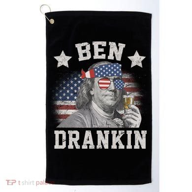 Ben Drankin Party Vintage USA Golf Towel