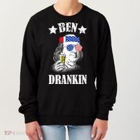 Ben Drankin USA Patriotic Women's Sweatshirt thumb 0