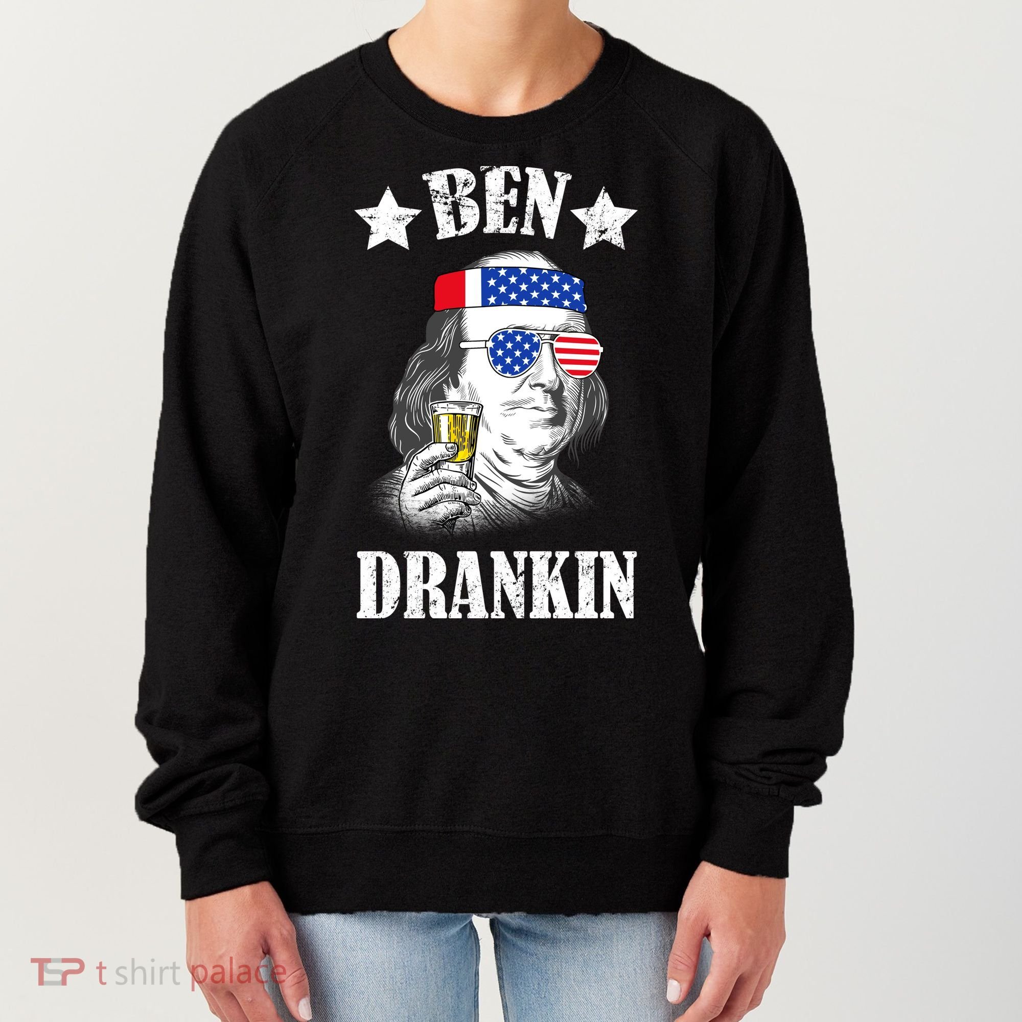 Ben Drankin USA Patriotic Women's Sweatshirt