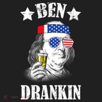 Ben Drankin USA Patriotic Women's Sweatshirt thumb 2