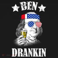 Ben Drankin USA Patriotic Doggie Tank thumb 4