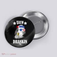 Ben Drankin USA Patriotic Button thumb 0