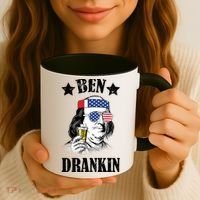 Ben Drankin USA Patriotic Coffee Mug thumb 3