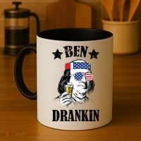 Ben Drankin USA Patriotic Coffee Mug thumb 4