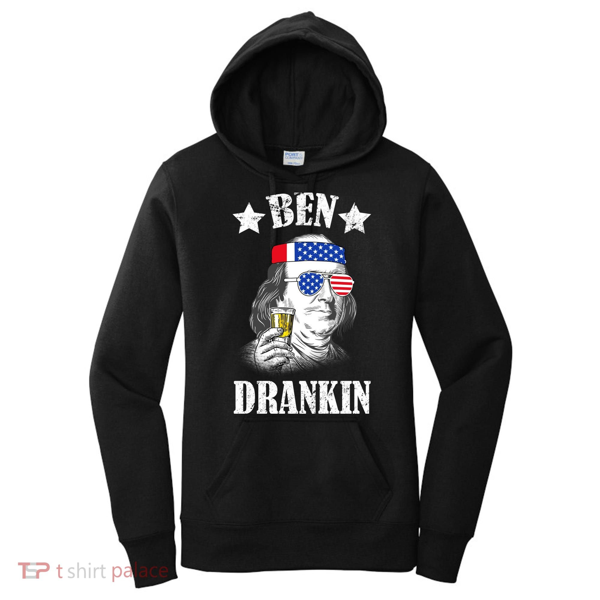 Ben Drankin USA Patriotic Women's Hoodie