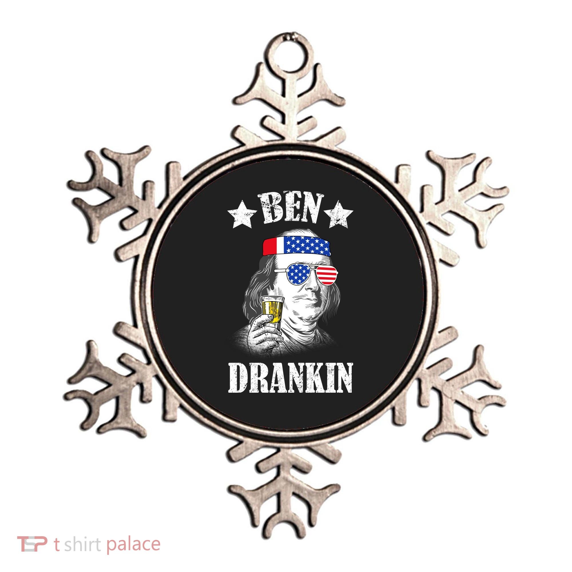 Ben Drankin USA Patriotic Ornament