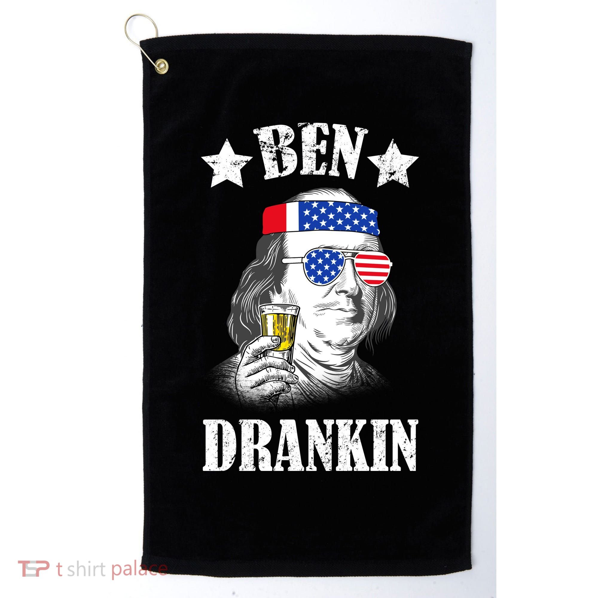 Ben Drankin USA Patriotic Golf Towel