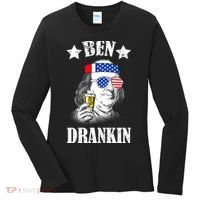 Ben Drankin USA Patriotic Women's Long Sleeve Shirt thumb 0