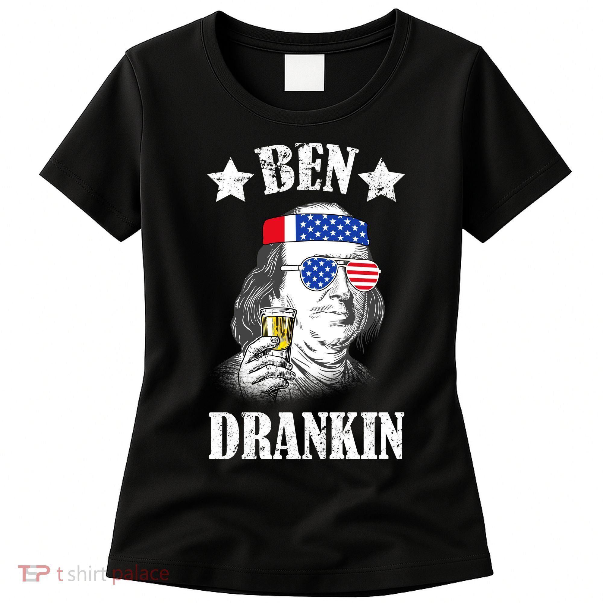 Ben Drankin USA Patriotic Women's T-Shirt