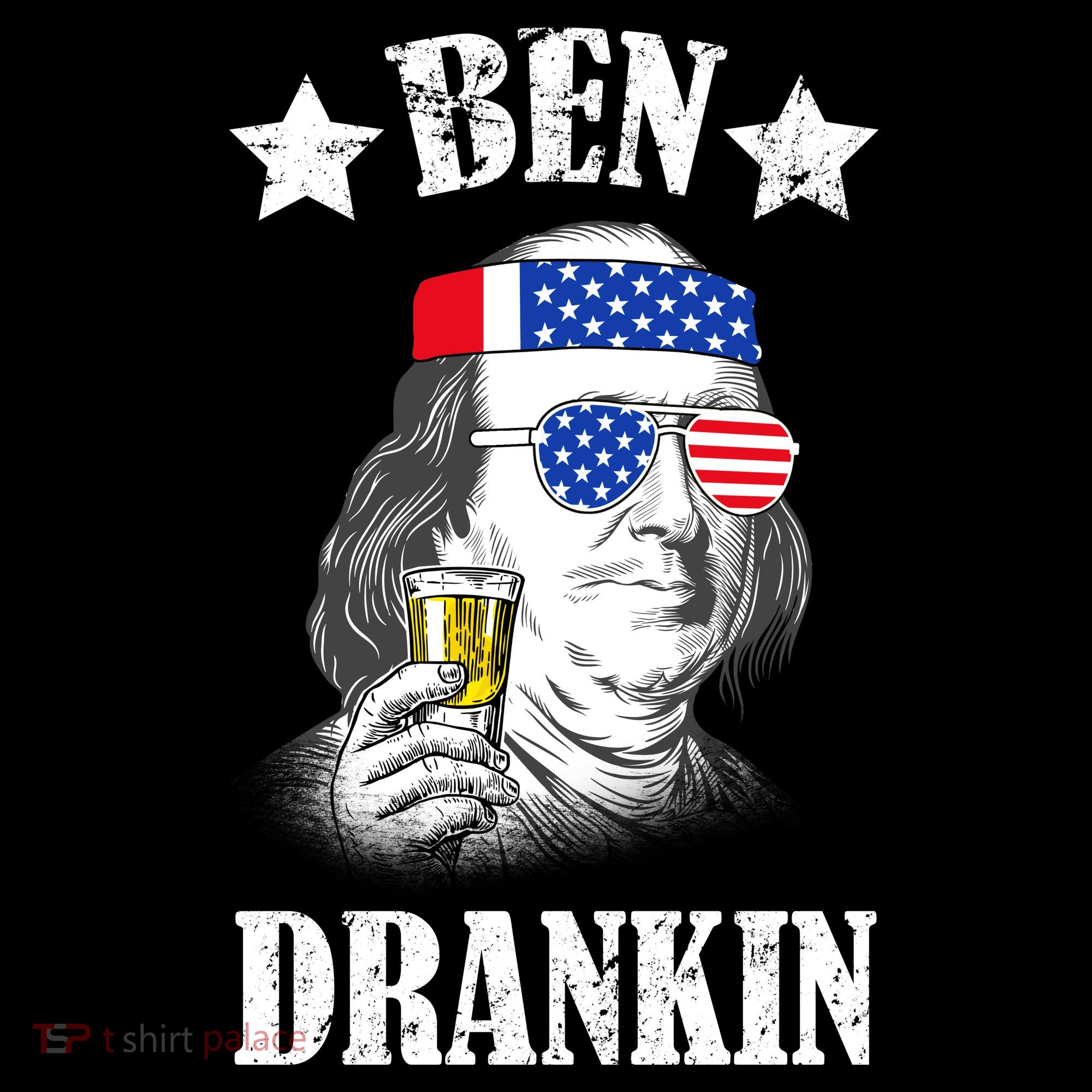 Ben Drankin USA Patriotic Women's T-Shirt