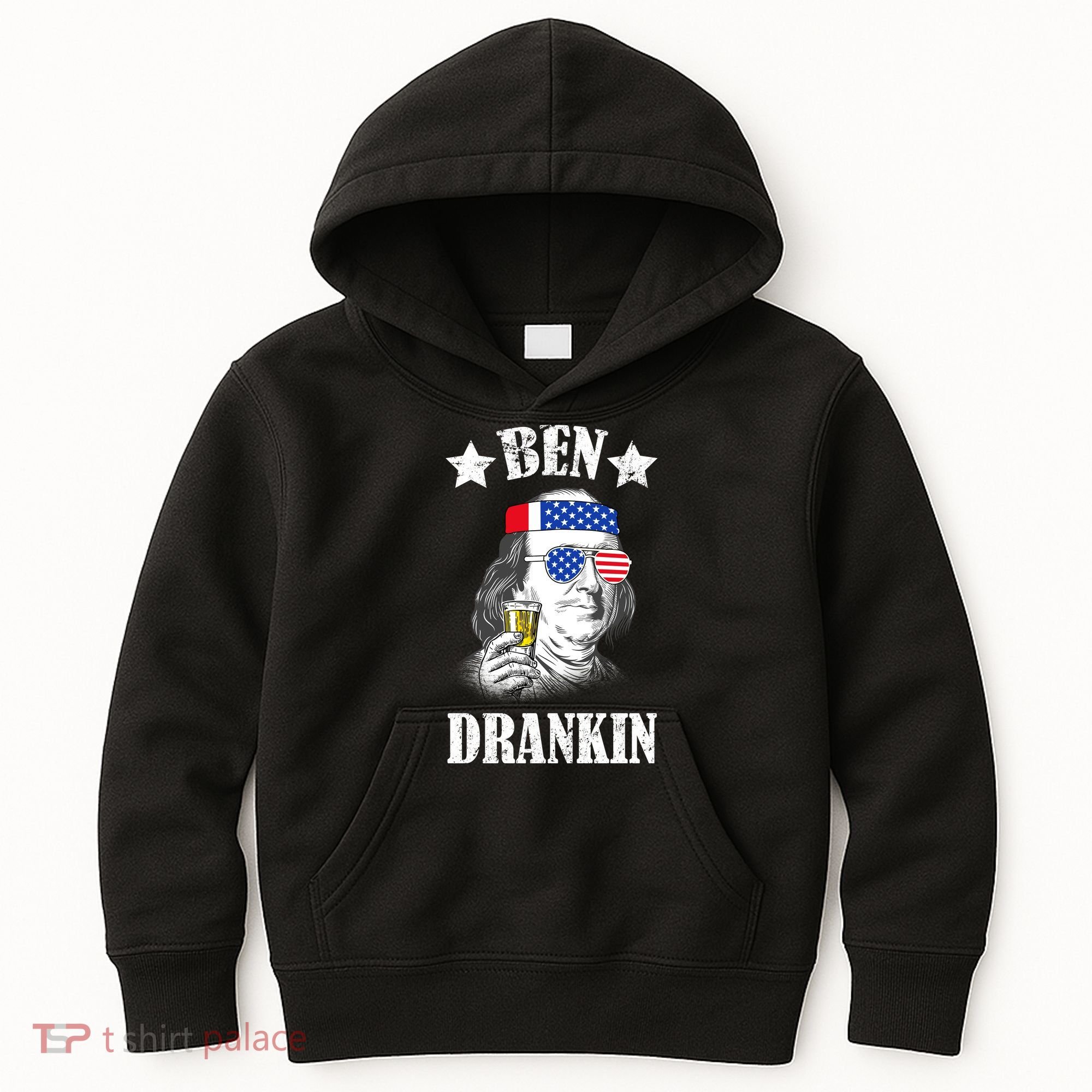 Ben Drankin USA Patriotic Kids Hoodie