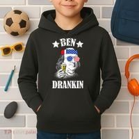 Ben Drankin USA Patriotic Kids Hoodie thumb 2