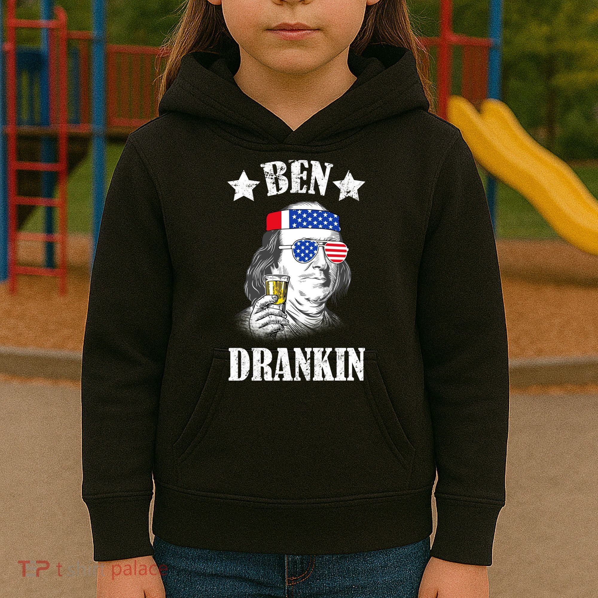 Ben Drankin USA Patriotic Kids Hoodie