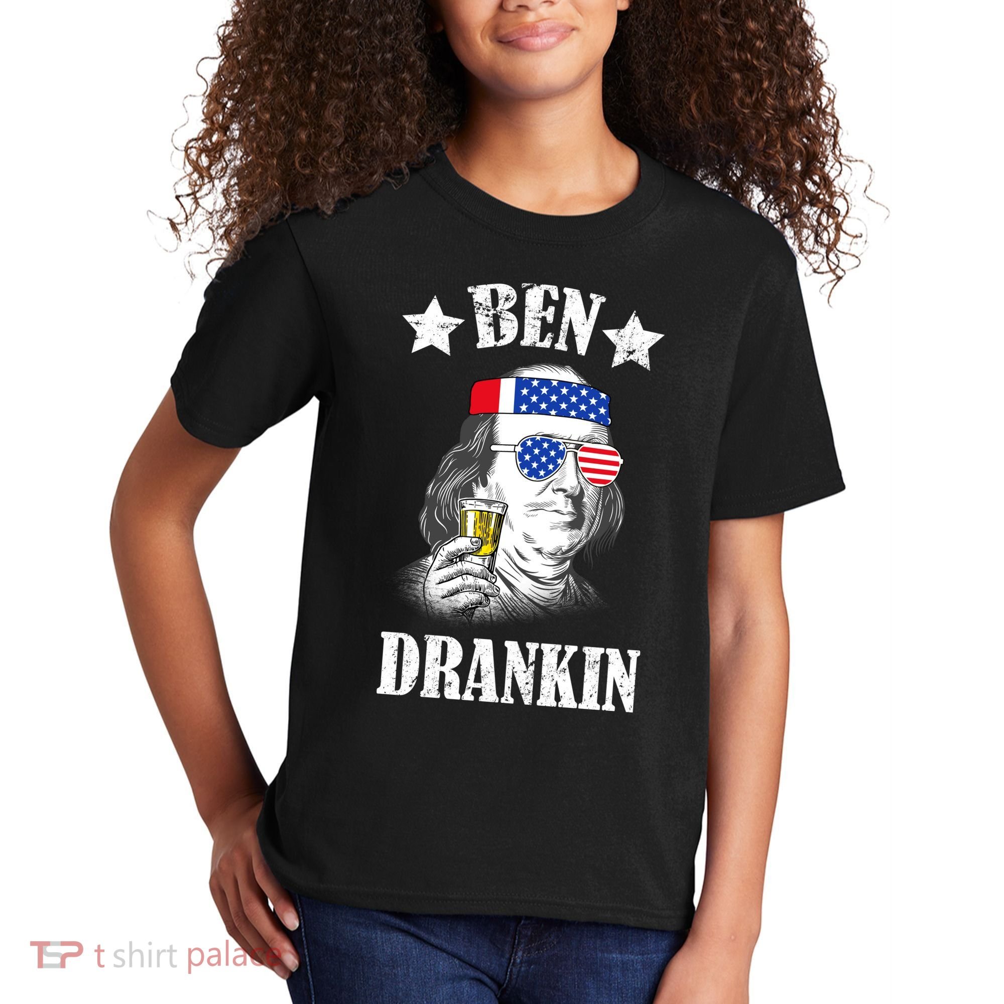 Ben Drankin USA Patriotic Kids T-Shirt