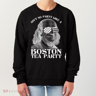 Ben Franklin Boston Tea Party Women's Sweatshirt