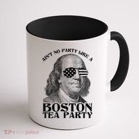 Ben Franklin Boston Tea Party Coffee Mug thumb 1