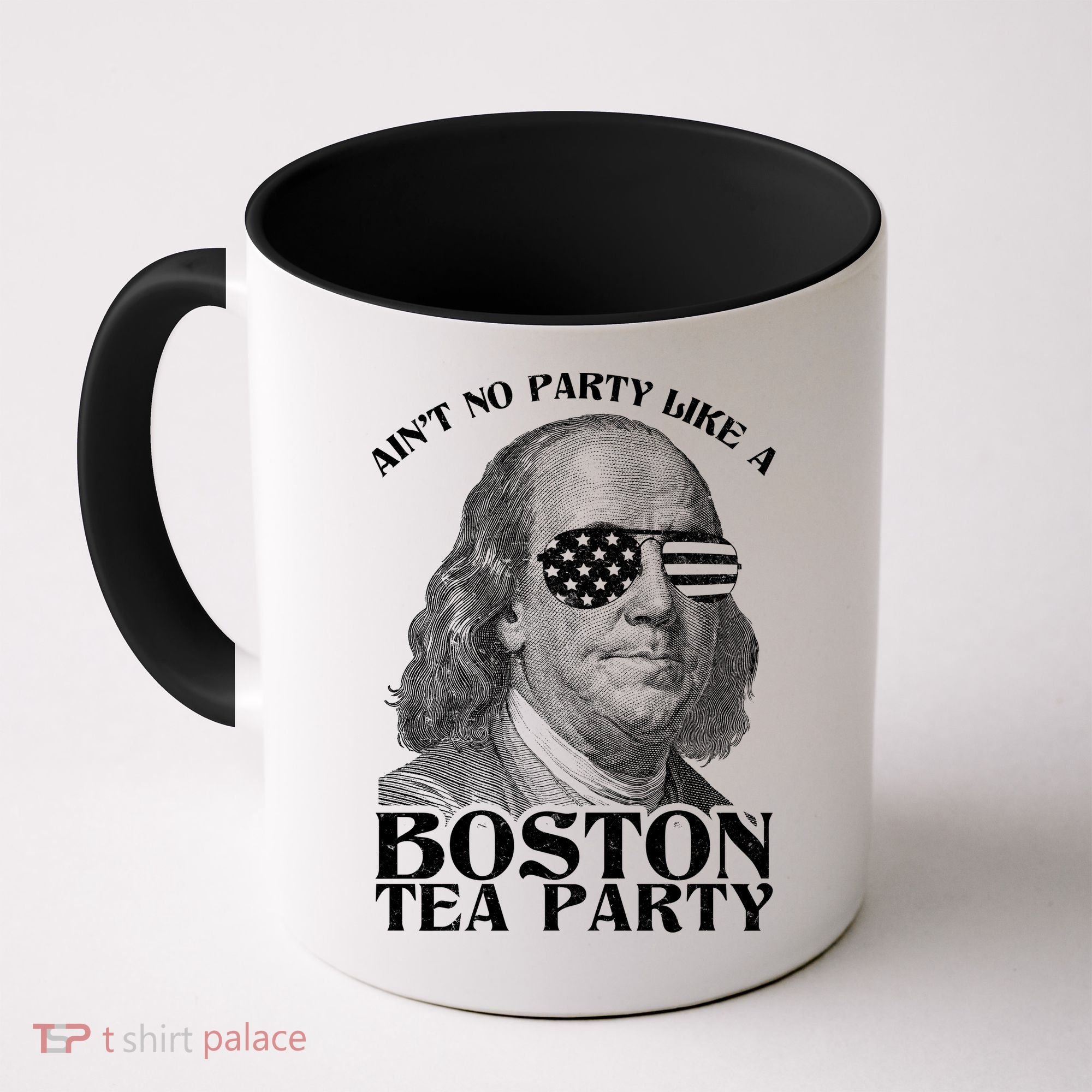 Ben Franklin Boston Tea Party Coffee Mug