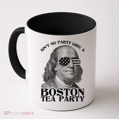 Ben Franklin Boston Tea Party Coffee Mug