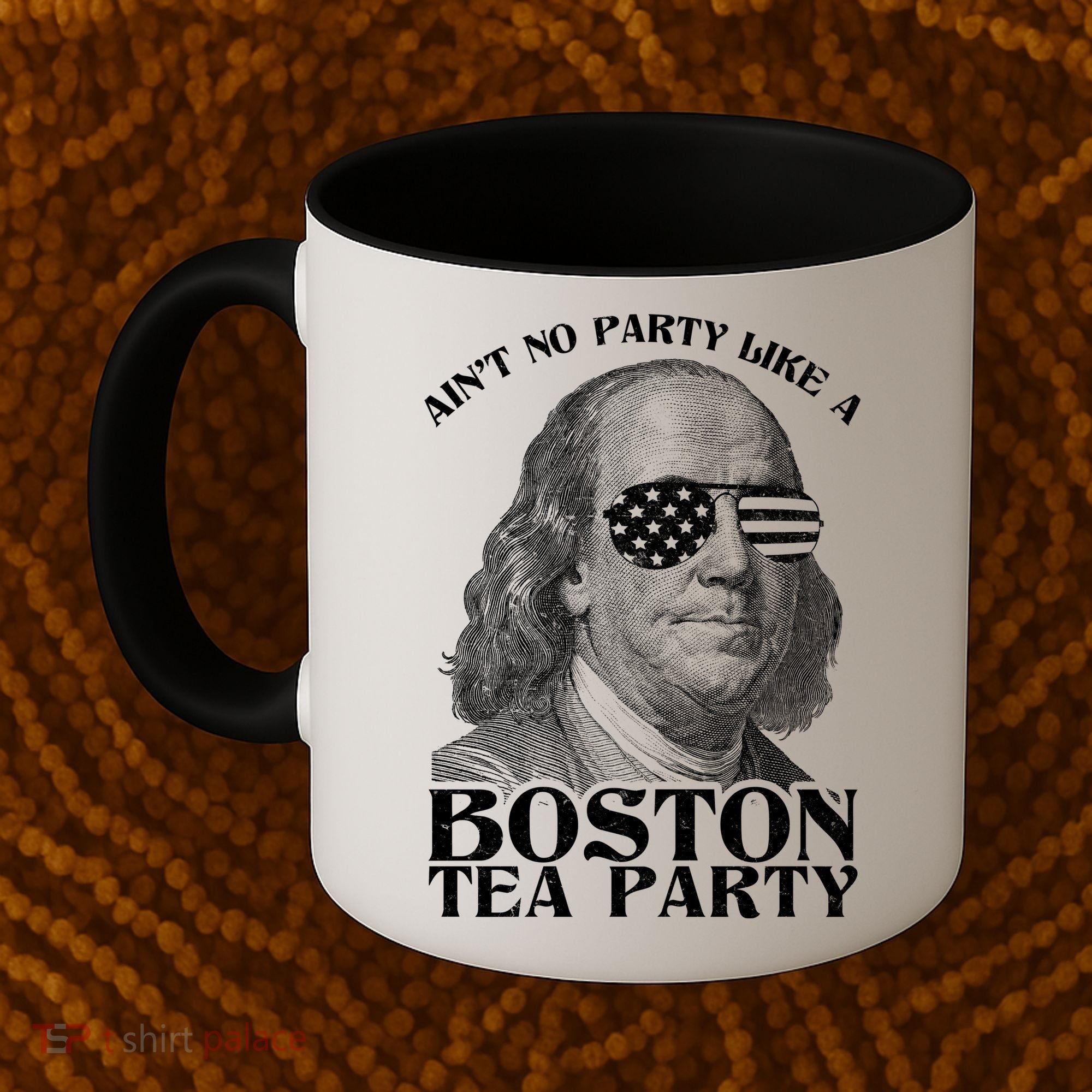 Ben Franklin Boston Tea Party Coffee Mug