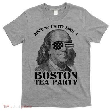 Ben Franklin Boston Tea Party T-Shirt