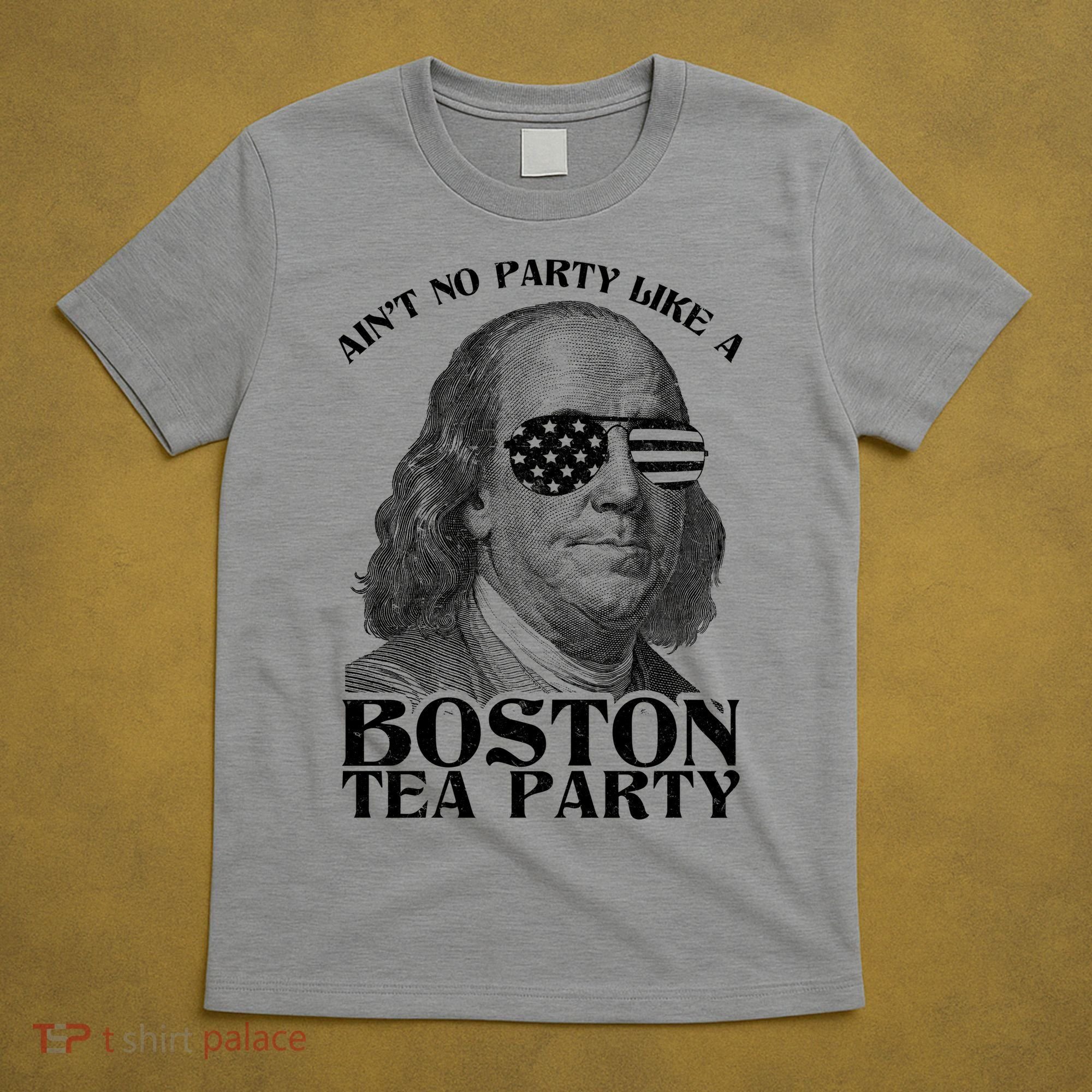 Ben Franklin Boston Tea Party T-Shirt