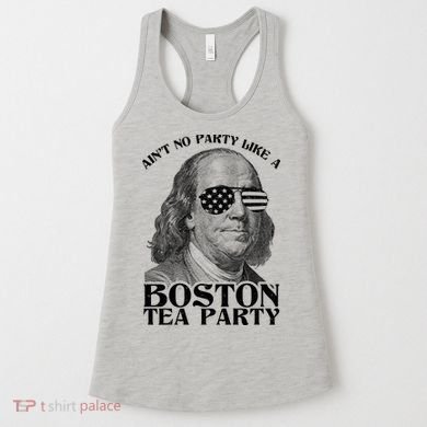 Ben Franklin Boston Tea Party Women's Tank Top