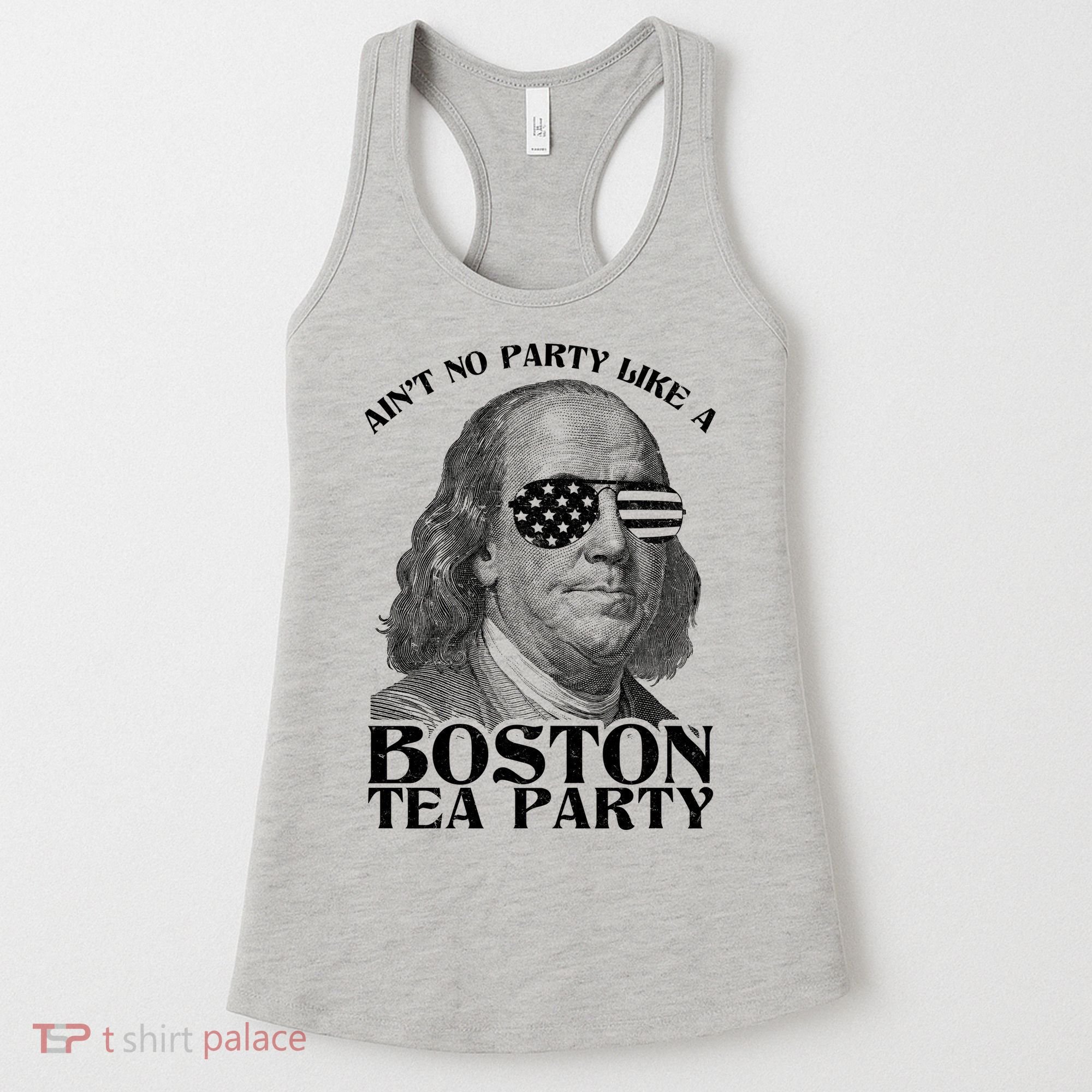 Ben Franklin Boston Tea Party Women's Tank Top