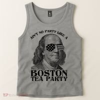 Ben Franklin Boston Tea Party Tank Top thumb 2