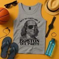 Ben Franklin Boston Tea Party Tank Top thumb 4
