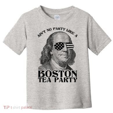 Ben Franklin Boston Tea Party Toddler T-Shirt