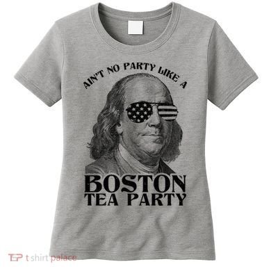 Ben Franklin Boston Tea Party Women's T-Shirt