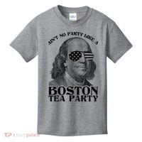 Ben Franklin Boston Tea Party Kids T-Shirt thumb 0