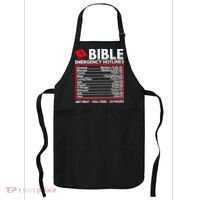 Bible Emergency Numbers Funny Christian Bible Jesus Apron thumb 0