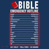 Bible Emergency Numbers Funny Christian Bible & Jesus Quotes Hoodie thumb 2