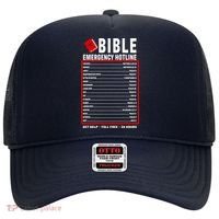 Bible Emergency Numbers Funny Christian Bible & Jesus Quotes Hat thumb 0
