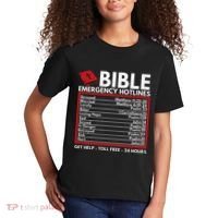 Bible Emergency Numbers Funny Christian Bible & Jesus Kids T-Shirt thumb 2