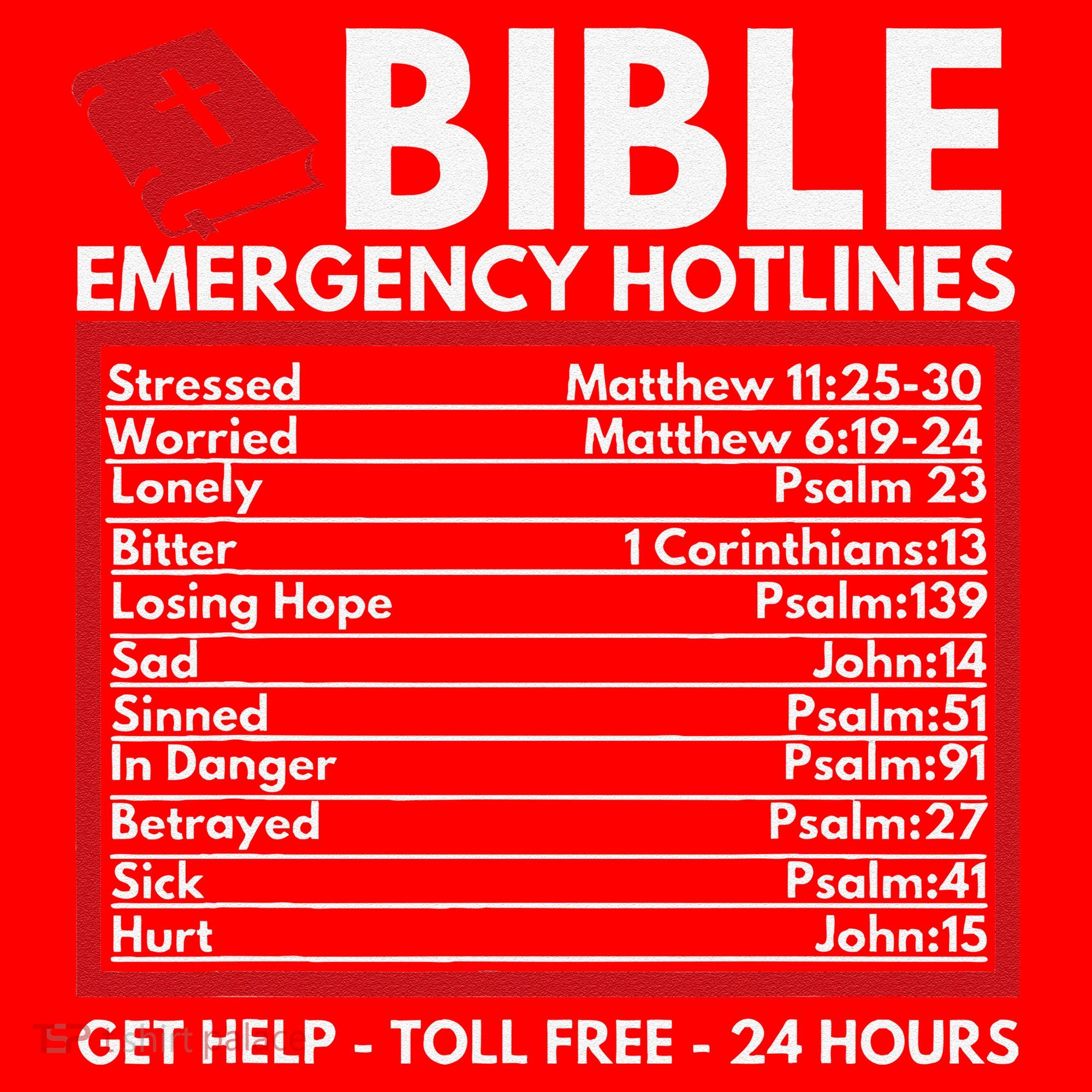 Bible Emergency Numbers Funny Christian Bible & Jesus Santa Hat
